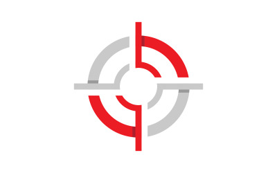 Focus icon vector illustration design Logo template v.7