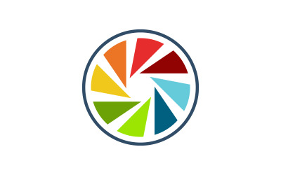 Fokus-Symbol, Vektor-Illustration, Design, Logo-Vorlage v.16