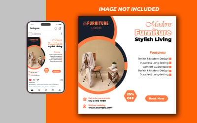 Furniture Social Media Post - Suitable for Multiple Platforms - 046