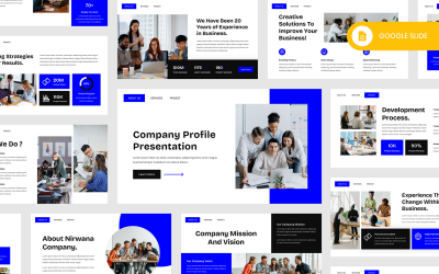 Nirwana – Vállalati profil Google Slide Template