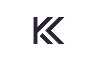 Letter K logo design Logo template  Creative K logo vector symbol 1