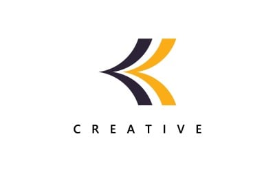 Letter K logo design Logo template  Creative K logo vector symbol 7