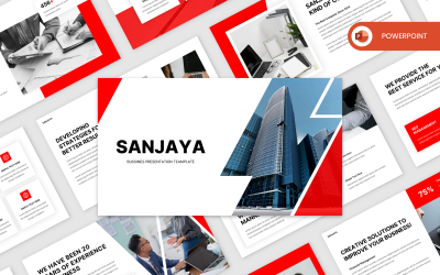 Sanjaya - PowerPoint-mall för företag