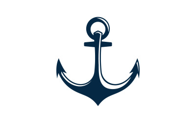 Anker Ozean Symbol Element Logo Vorlage Vektor v.9