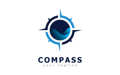 Compass Yaratıcı Konsept Logo Tasarımı 1