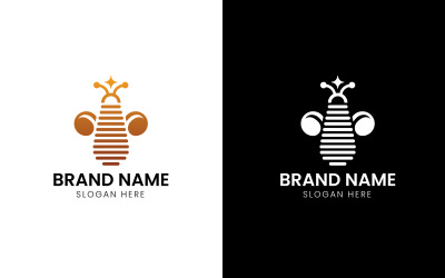 Logo mascotte ape-705