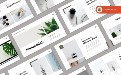 White - Minimalist PowerPoint Template