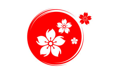 Tour and travel Japan element Vector icon Logo design v.5