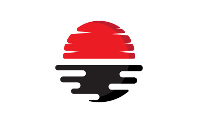 Tur ve seyahat Japonya öğesi Vektör simgesi Logo tasarımı v.15