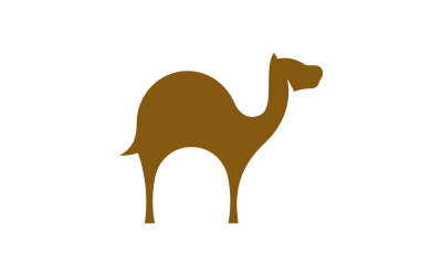 Camel Icon Vector illustration design template v.13