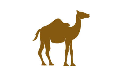 Camel Icon Vector illustration design template v.5