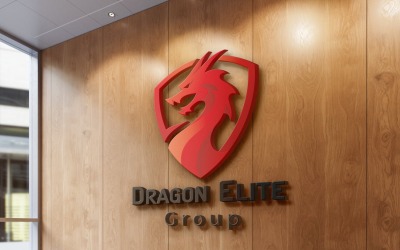 Dragon Elite Group logo Design Template