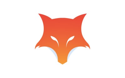 Fox vector Logo ilustrace ikona šablony návrhu v.9