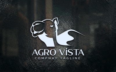 Szablon projektu logo Agro Vista