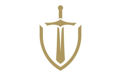 Knight Swords silhouettes. Vector illustration design v.8