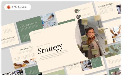 Stratégie - Modèle de présentation PowerPoint