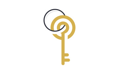 Key property icon vector illustration design template v.5