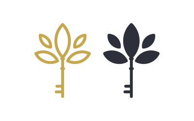 Key property icon vector illustration design template v.8