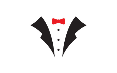 Tuxedo man exclusive template vector icon illustration design v.10