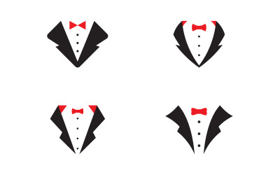 Tuxedo man exclusive template vector icon illustration design v.24