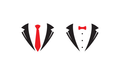 Tuxedo man exclusive template vector icon illustration design v.3