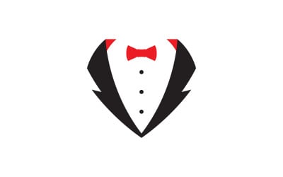 Tuxedo man exclusive template vector icon illustration design v.5