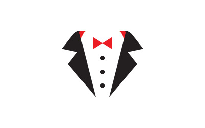 Tuxedo man exclusive template vector icon illustration design v.8