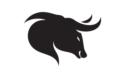 Modèle de conception d&amp;#39;illustration d&amp;#39;icône vectorielle de logo Taurus v.5