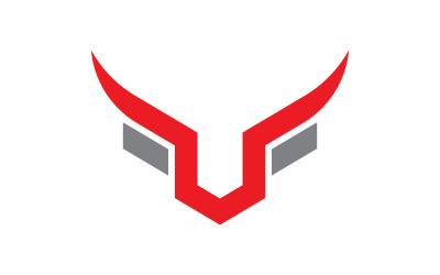 Modèle de conception d&amp;#39;illustration d&amp;#39;icône vectorielle de logo Taurus v.7