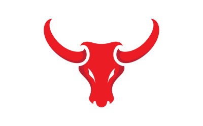 Taurus Logo vector icon illustration design template v.2