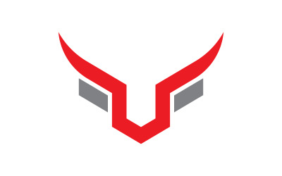 Taurus Logo vector icon illustration design template v.7