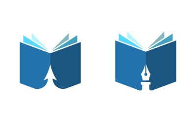 Education School Template vector icon illustration design v.1