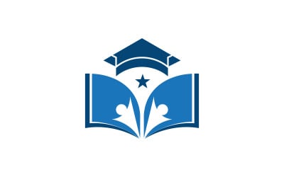 Education School Template vector icon illustration design v.21