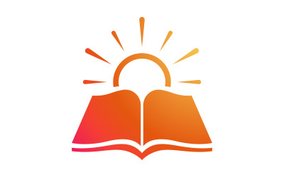 Education School Template vector icon illustration design v.8