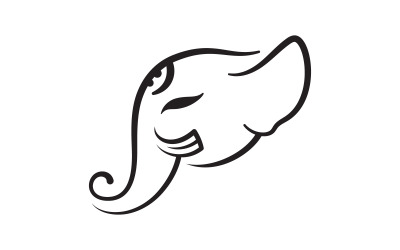 Ganesha-Logo, Vektorsymbol-Design-Illustrationsvorlage v.6