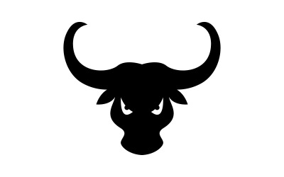 Plantilla de diseño de ilustración de icono vectorial del logotipo de Tauro v.36