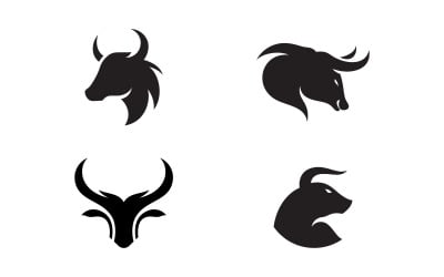 Taurus Logo vektorové ikony ilustrace šablona návrhu v.21