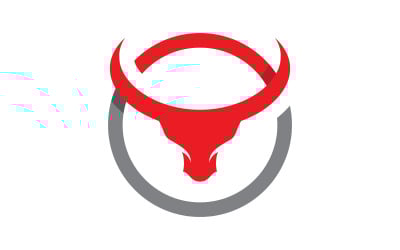 Taurus Logo Vektorsymbol Illustration Design-Vorlage v.13