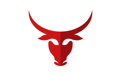 Taurus Logo Vektorsymbol Illustration Design-Vorlage v.25