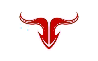 Taurus Logo Vektorsymbol Illustration Design-Vorlage v.37