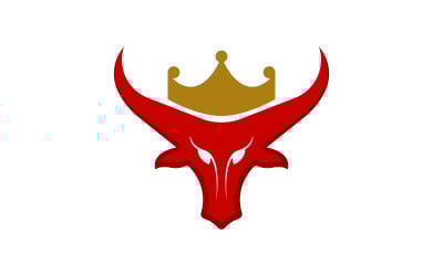 Taurus Logo Vektorsymbol Illustration Design-Vorlage v.38