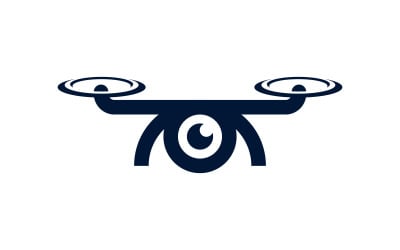 Drone Technology vector icon design illustration template v.11