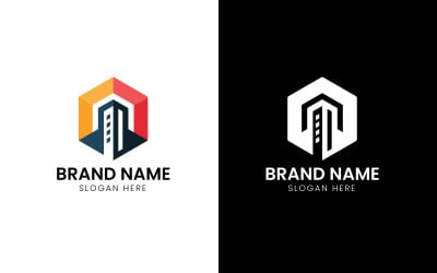 Hexagon real estate logo-727