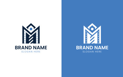 Letter MN real estate logo-721