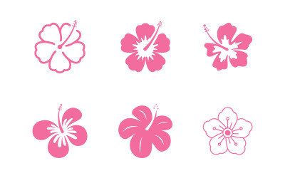 Schönheit Blume Vektor Symbol Design Vorlage Illustration v.10