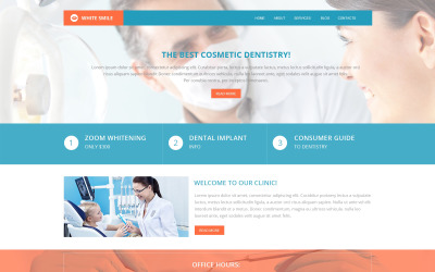 Dentistry Drupal Template #49317