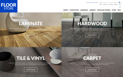 Responsywny szablon Magento Floor Materials Store #49312