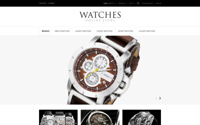 Tema PrestaShop de Relojes Exclusivos