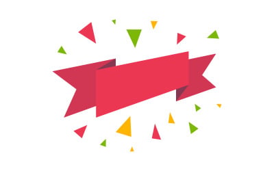 Banner Sale vector icon illustration design template v.10