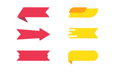 Banner Sale vector icon illustration design template v.8